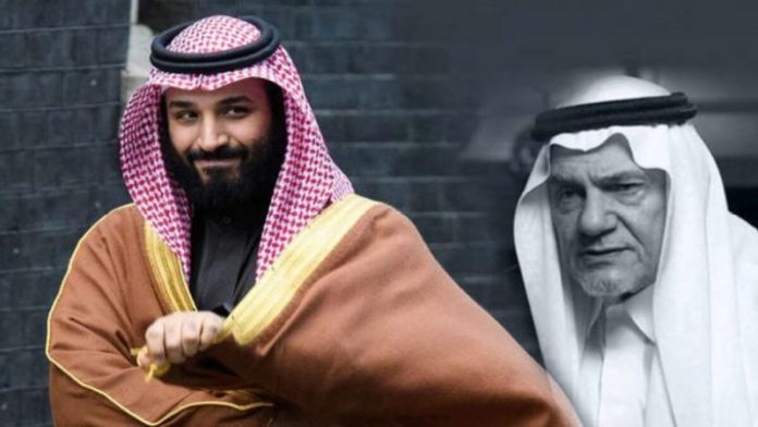 محمد بن سلمان وتركي الفيصل