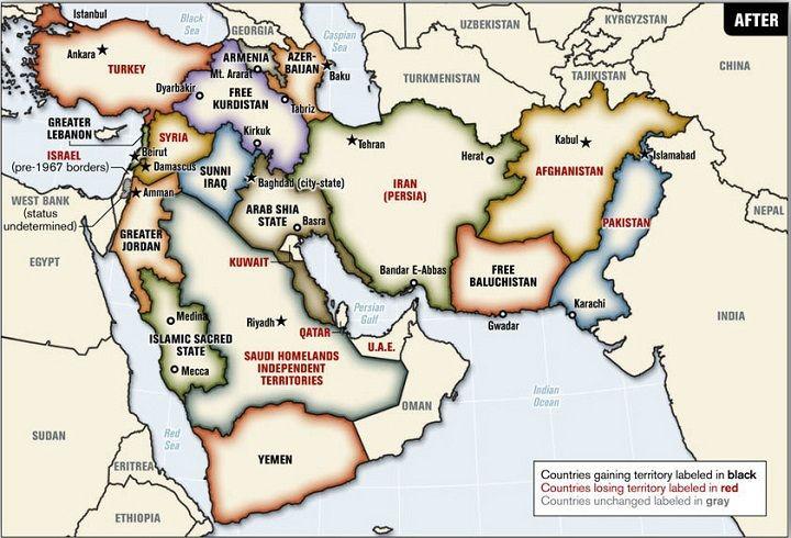 السلام لن يسود إلّا بتغيير الحدود.. هل حان وقت تغيير حدود الدول العربية؟