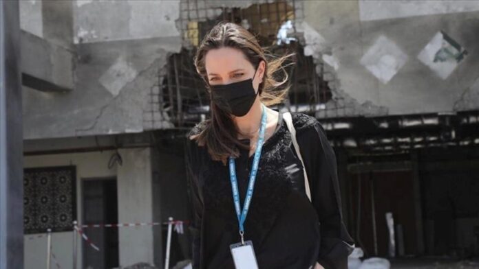 UNHCR Envoy Angelina Jolie Arrives in Aden