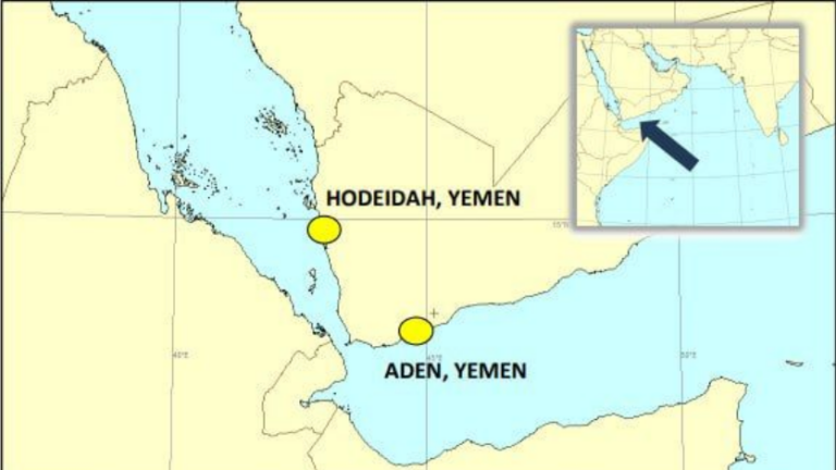 اعتراض سفينة اسرائيلية ثالثة في خليج عدن