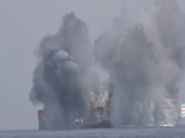 لأول مرة.. البحرية اليمنية تكشف عن أسباب استهداف السفينة "TUTOR" واغراقها في البحر الأحمر
